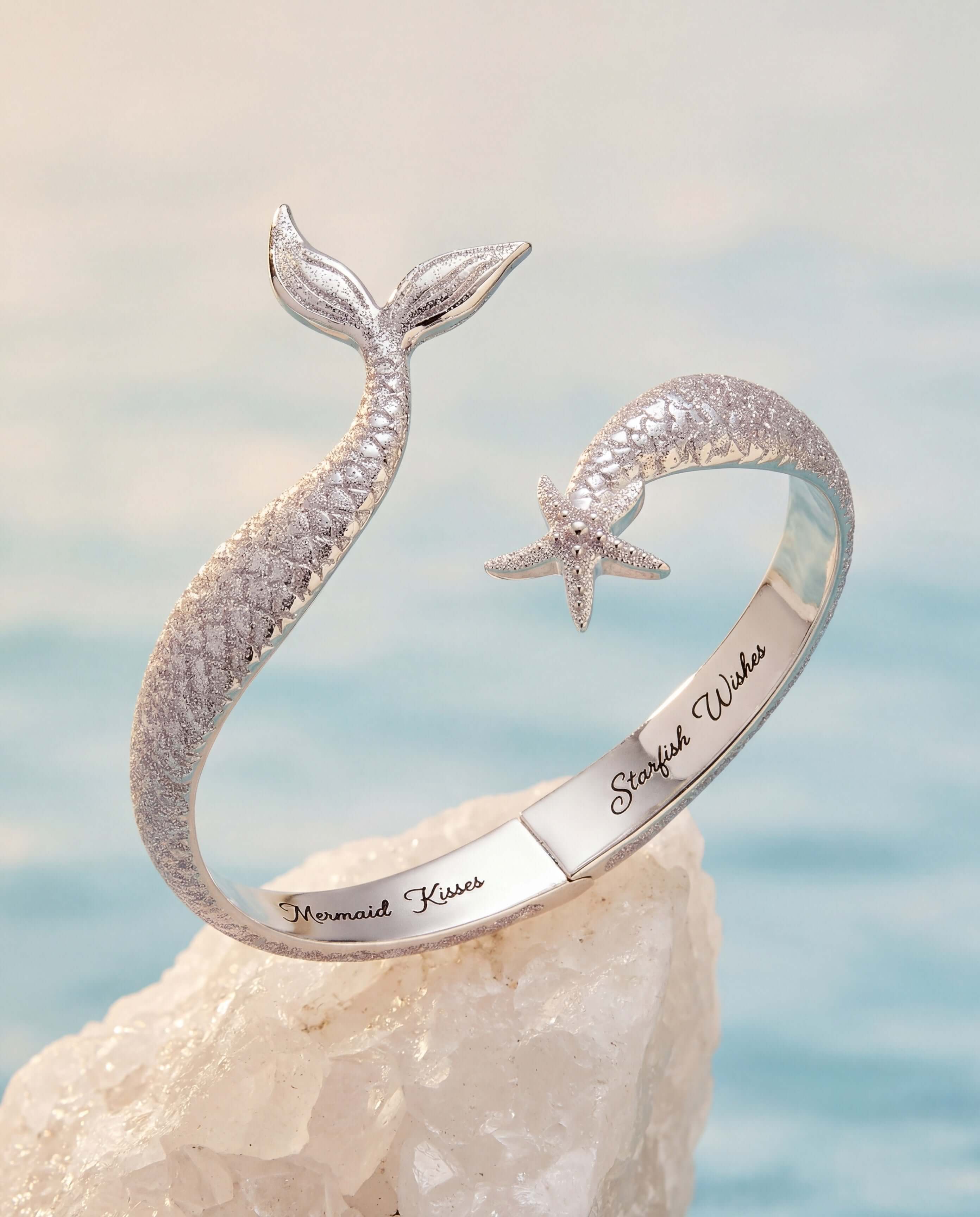 Salt + Sea 'Mermaid Kisses, Starfish Wishes' Cuff