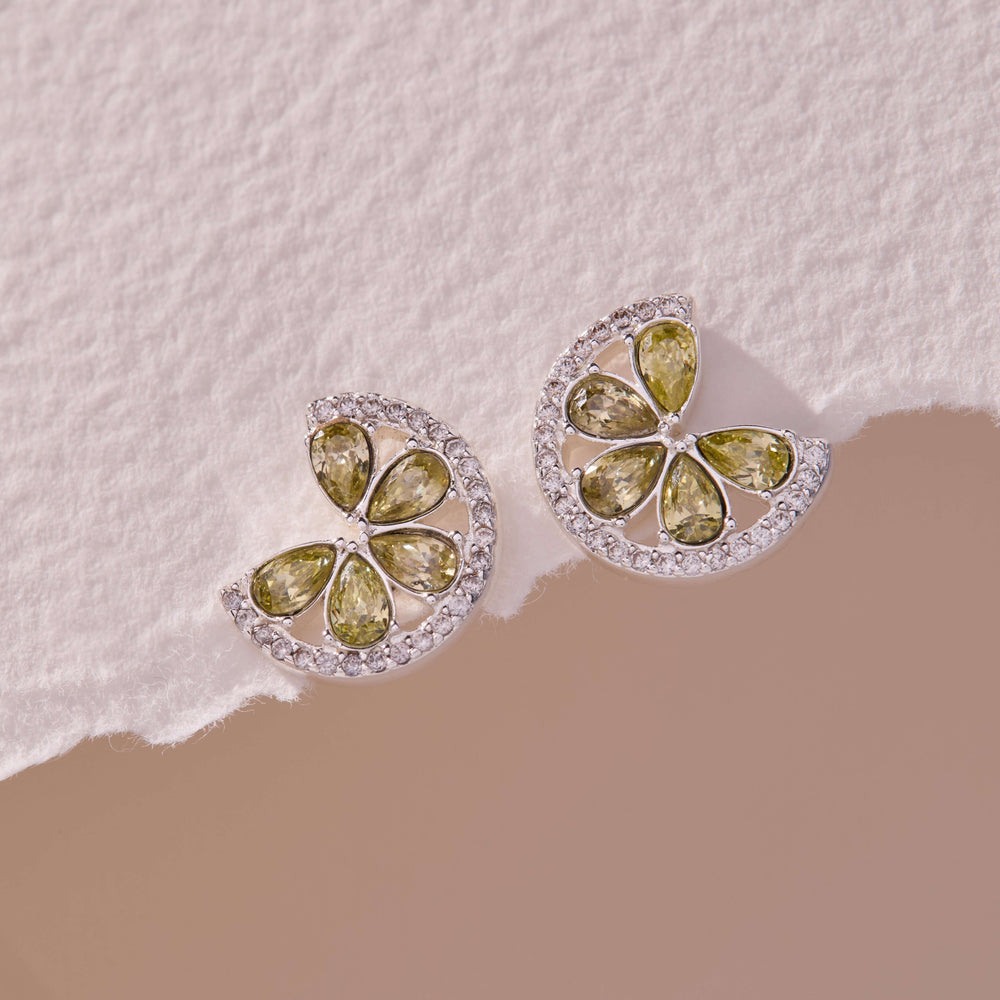 Margarita Lime Stud Earring, Earrings, $ 18.90, A Moment Of Now™