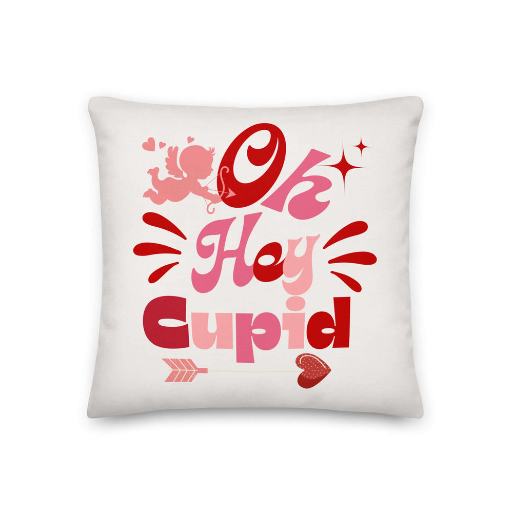 Oh Hey Cupid Premium Throw Pillow Accent Cushion, Throw Pillows, $ 52.50, A Moment Of Now™
