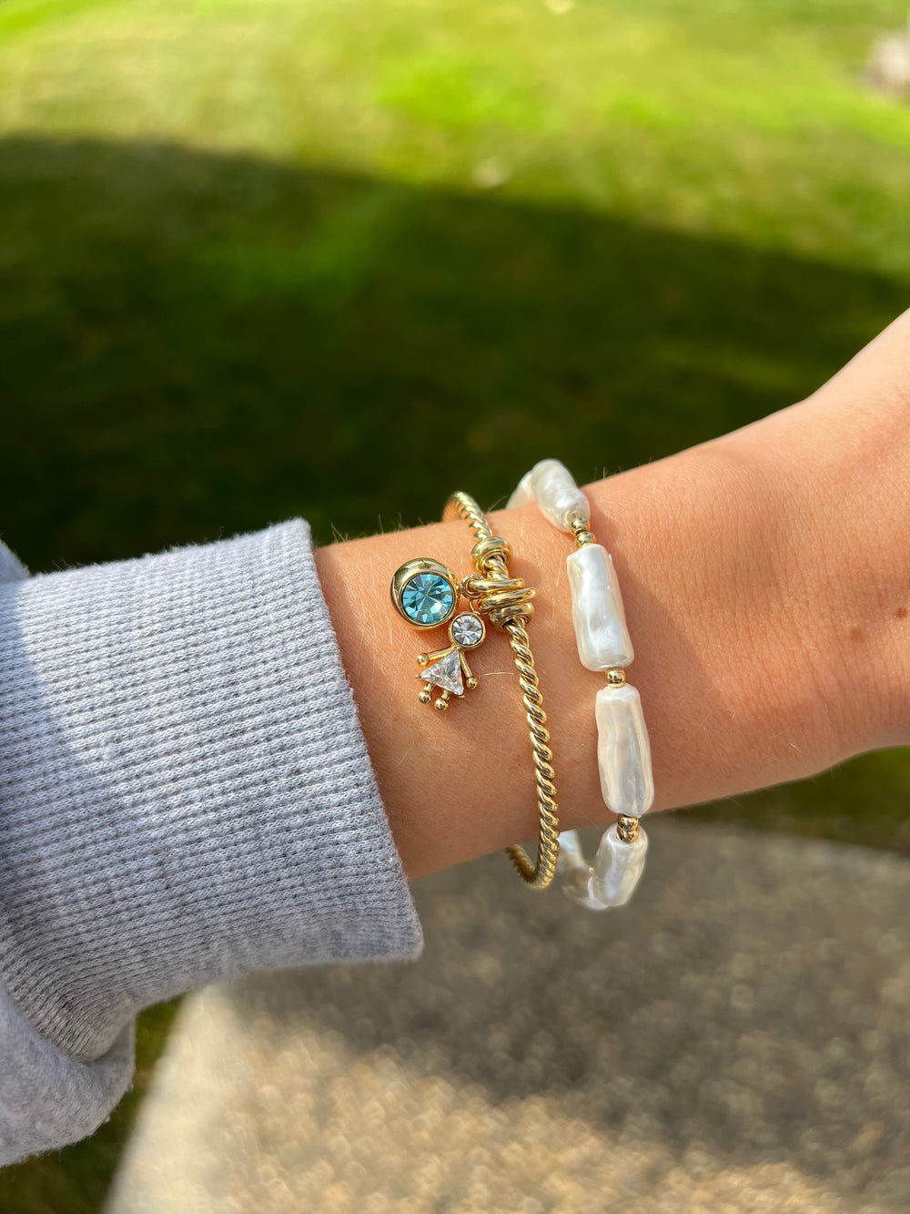 March Birthstone Interchangeable Charm, Charms & Pendants, $ 7.90, A Moment Of Now™