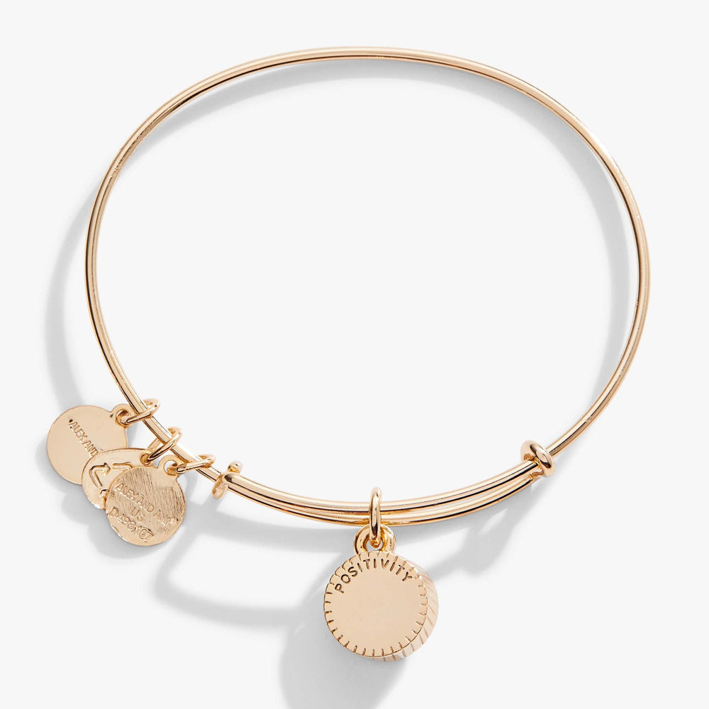 August Birthstone Charm Bangle, Peridot, Bracelets, $ 28.00, A Moment Of Now™
