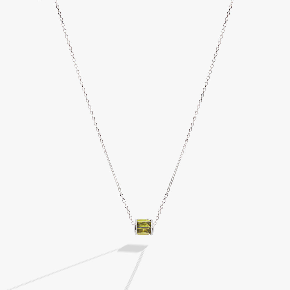 August Birthstone Precious Pendant Necklace, Necklaces, $ 88.00, A Moment Of Now™