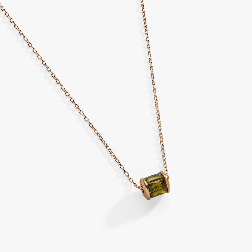 August Birthstone Precious Pendant Necklace, Necklaces, $ 88.00, A Moment Of Now™