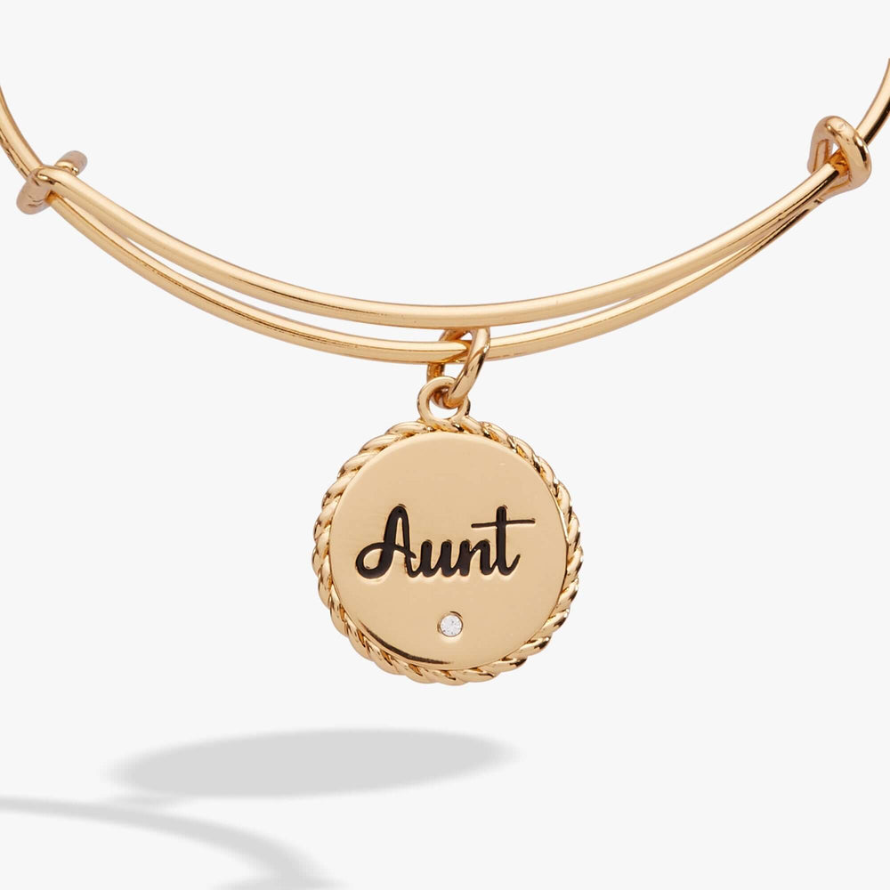 Aunt 'A Trusting Guide Forever By My Side' Charm Bangle, Bracelets, $ 24.00, A Moment Of Now™