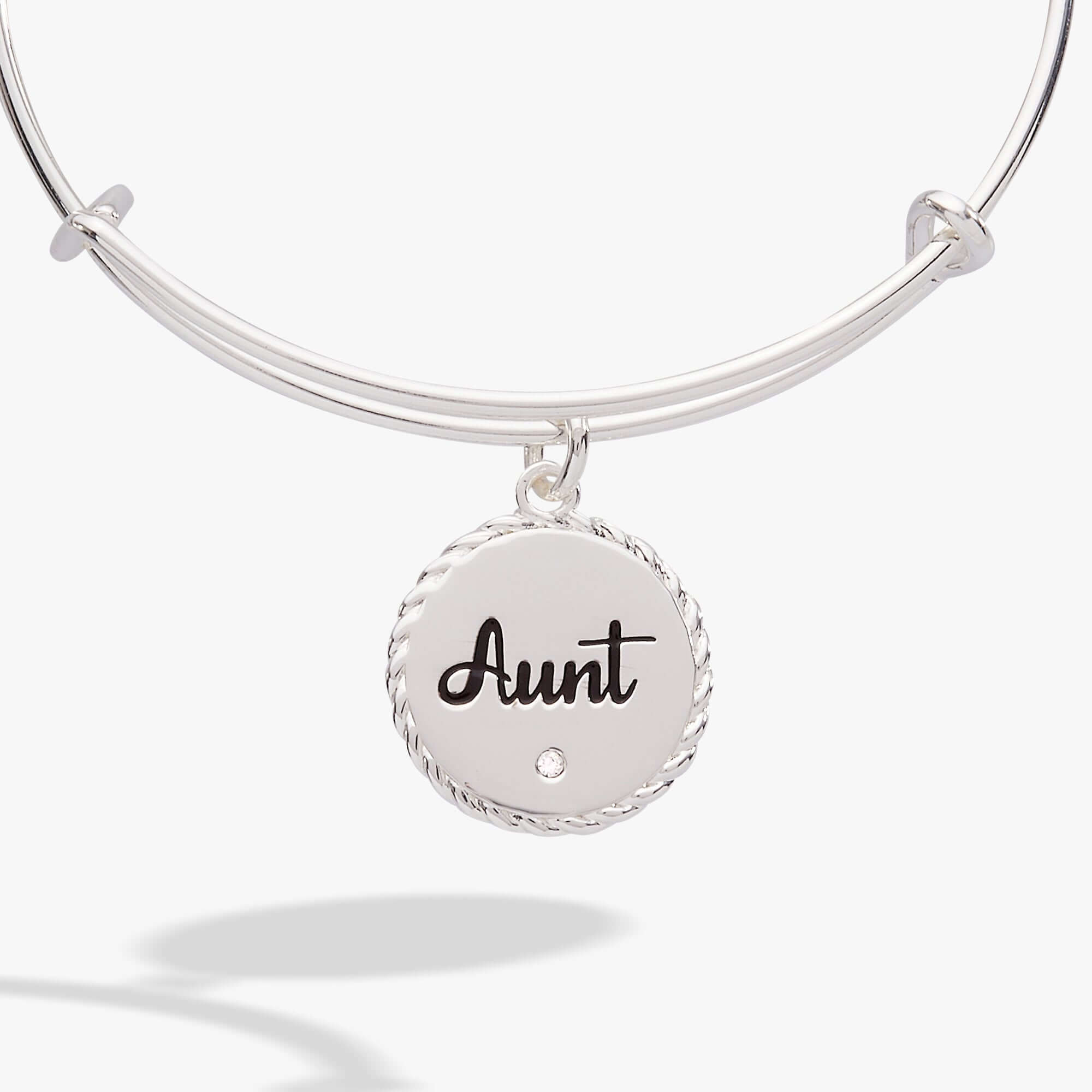 Aunt 'A Trusting Guide Forever By My Side' Charm Bangle, Bracelets, $ 24.00, A Moment Of Now™