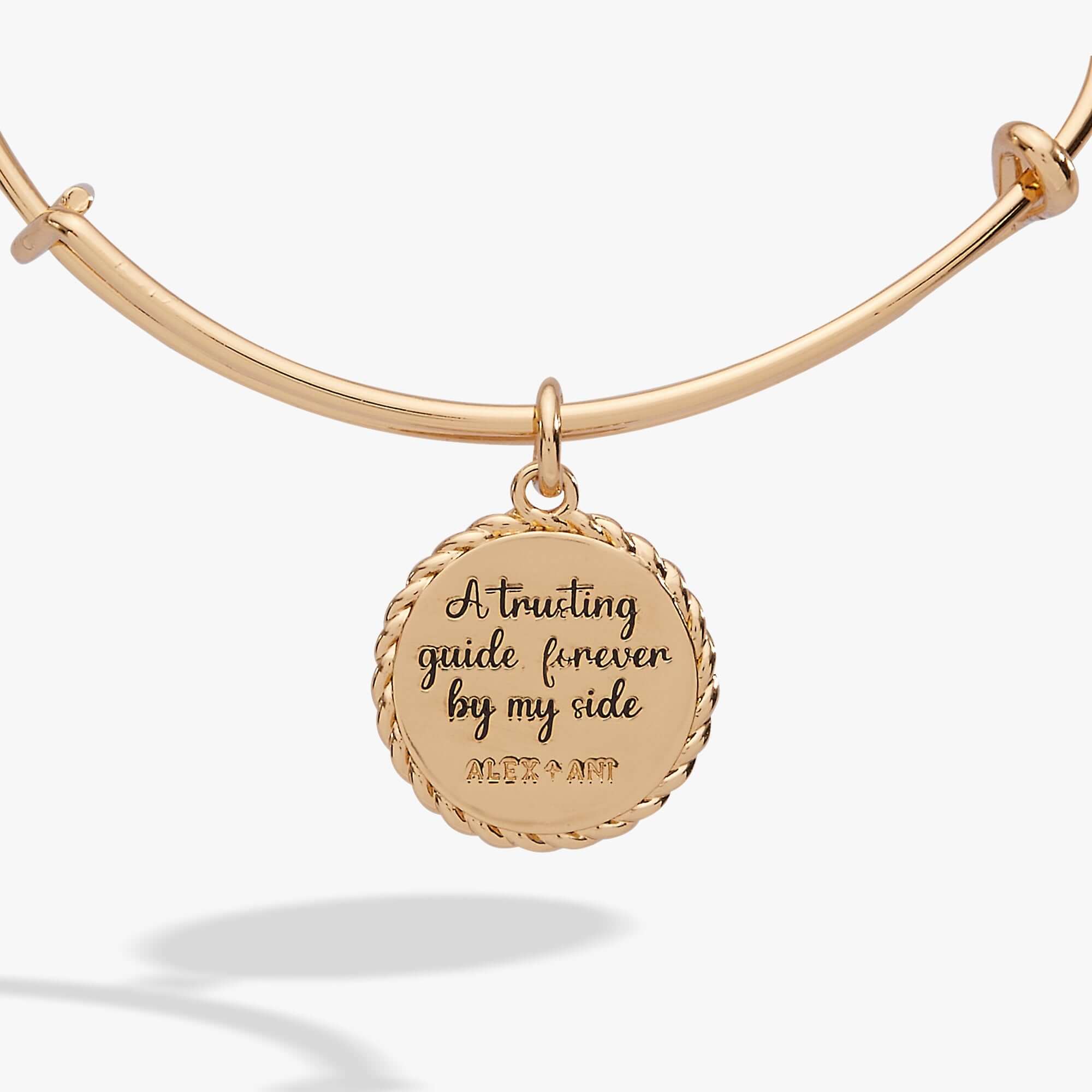 Aunt 'A Trusting Guide Forever By My Side' Charm Bangle, Bracelets, $ 24.00, A Moment Of Now™