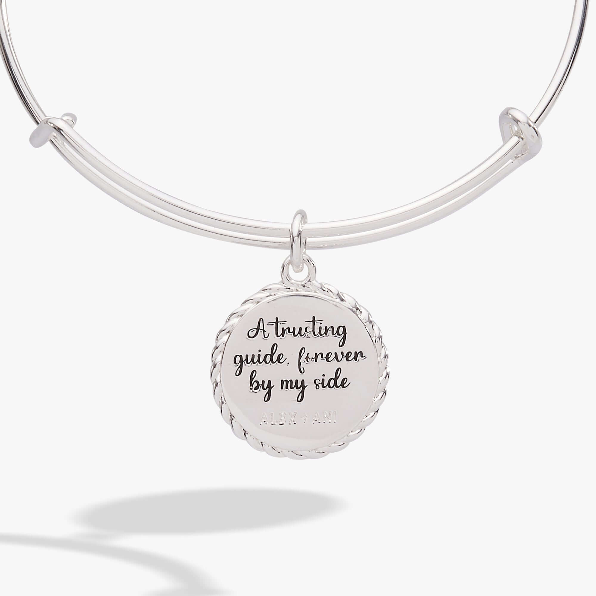 Aunt 'A Trusting Guide Forever By My Side' Charm Bangle, Bracelets, $ 24.00, A Moment Of Now™