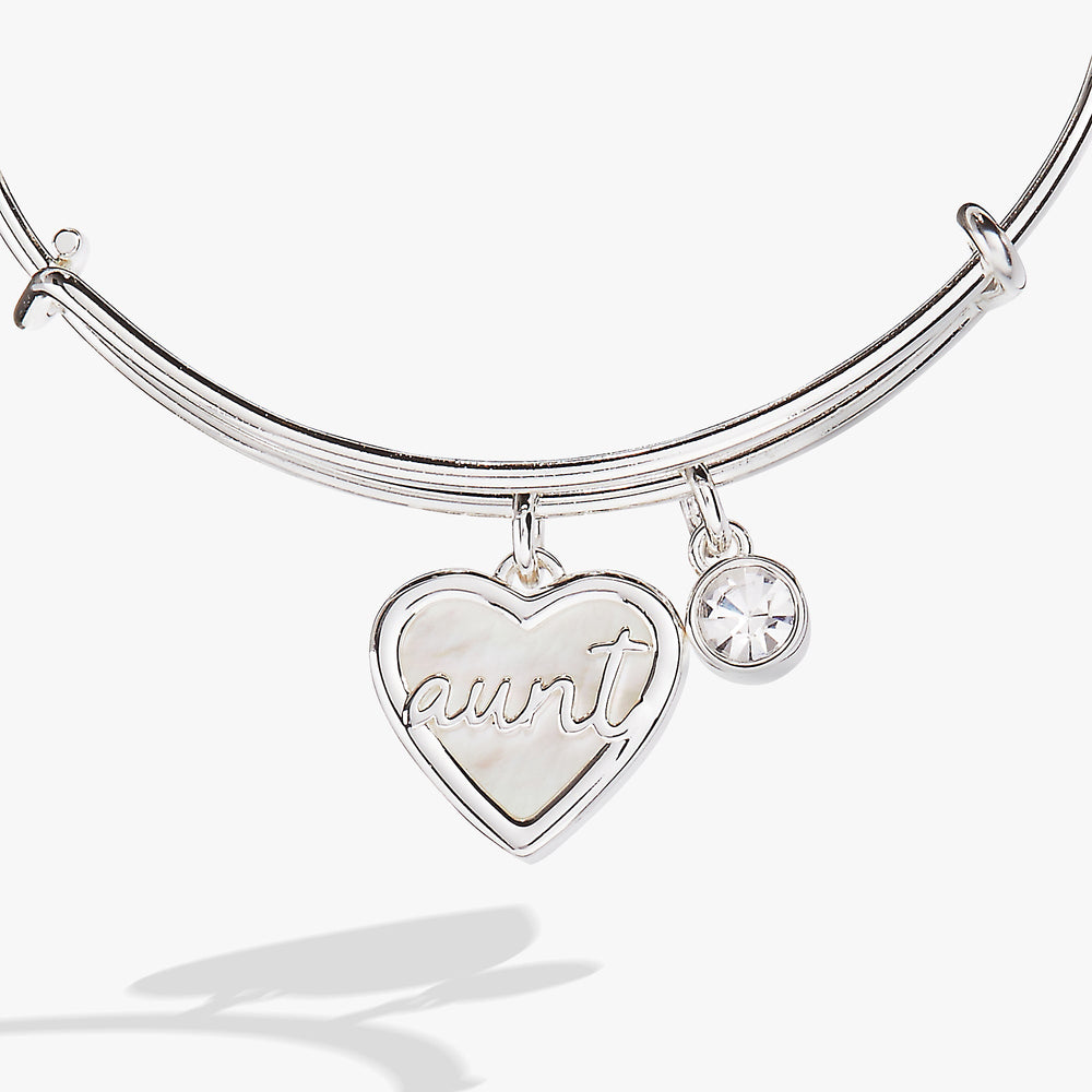 Aunt Mother of Pearl Bangle, Bracelets, $ 34.00, A Moment Of Now™