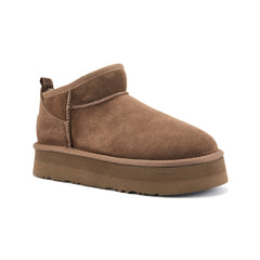 COSY ULTRA SHORT PLATFOAM BOOTS CLAY