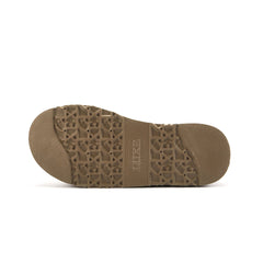 COSY ULTRA SHORT PLATFOAM BOOTS EMBOSSED TAUPE