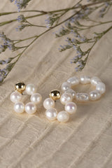 Shop Natural Pearl Ring & Earrings Set For Women | Boutique Fashion Jewelry, jewelry Sets, USA Boutique