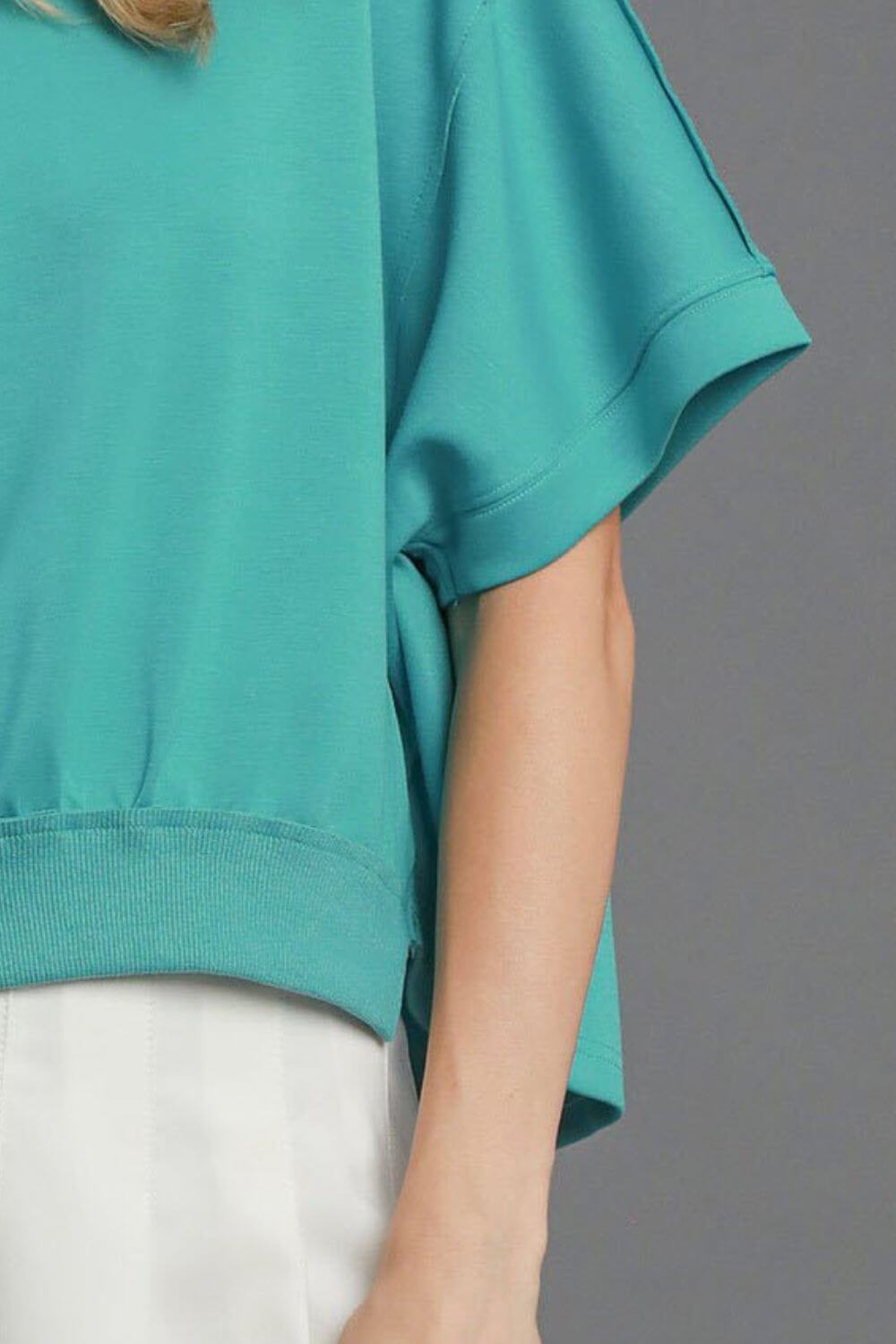 Plus Size Green Cropped Sweatshirt - Trendy Comfort, Tops, $ 53.00, A Moment Of Now™