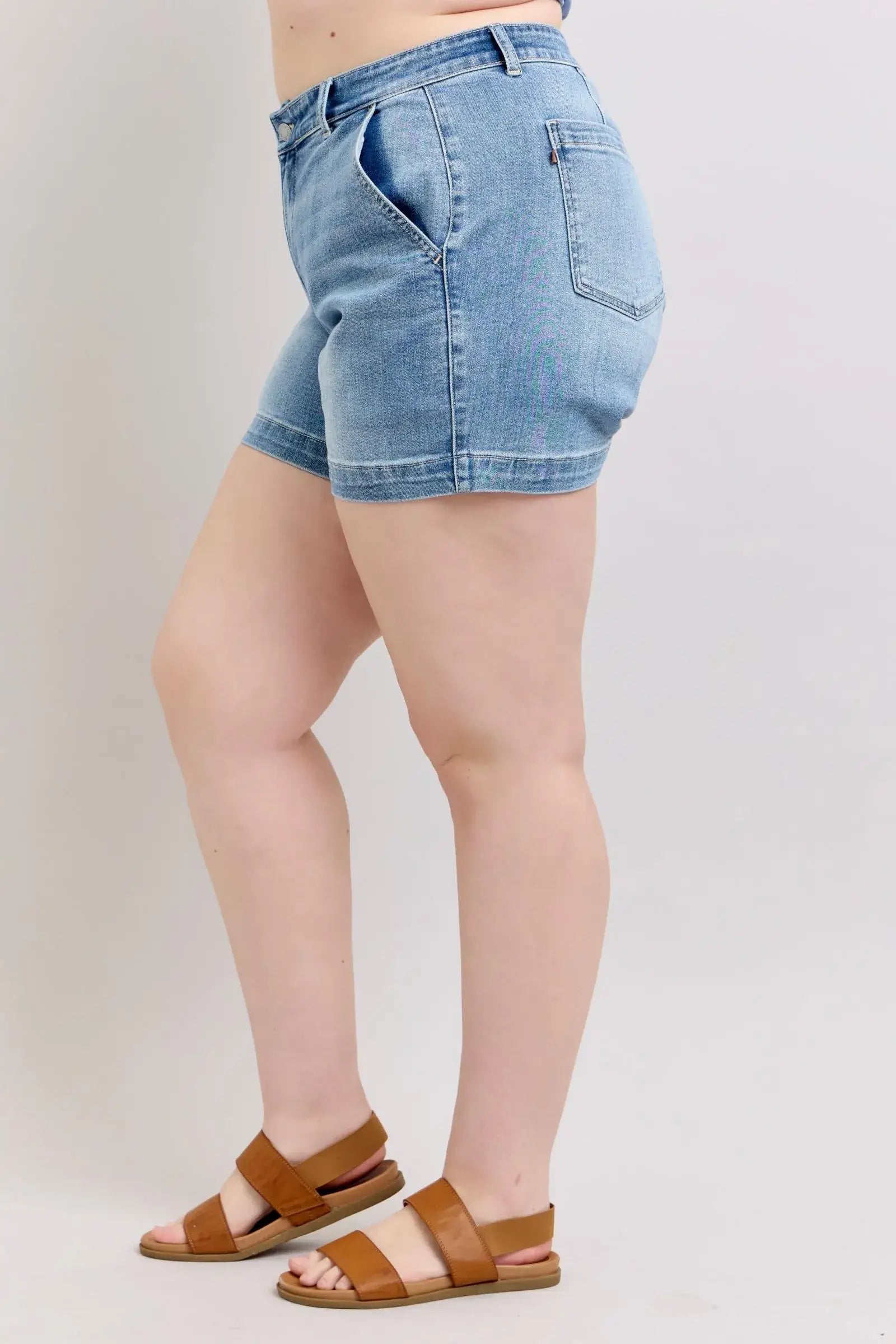 Judy Blue Plus Size High Rise Denim Shorts | 1XL–3XL, Shorts, $ 61.00, A Moment Of Now™