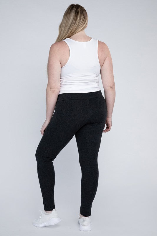 Shop Plus Size Everyday Leggings with Pockets For Women | Boutique Clothing, Leggings, USA Boutique