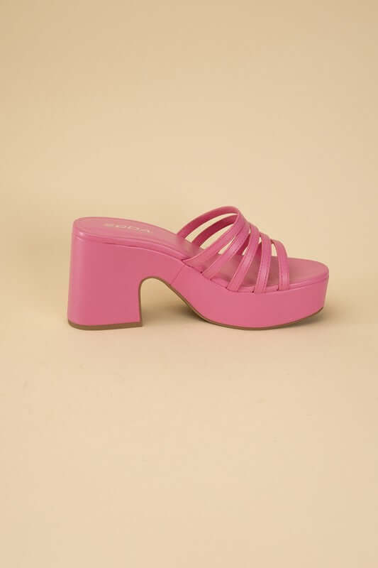 HOLME-S Platform Mule Slides, Fortune Dynamic, $ 45.00