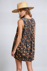 Vintage Bloom Denim Romper | Boutique In USA, Clothing, $ 65.00, A Moment Of Now™