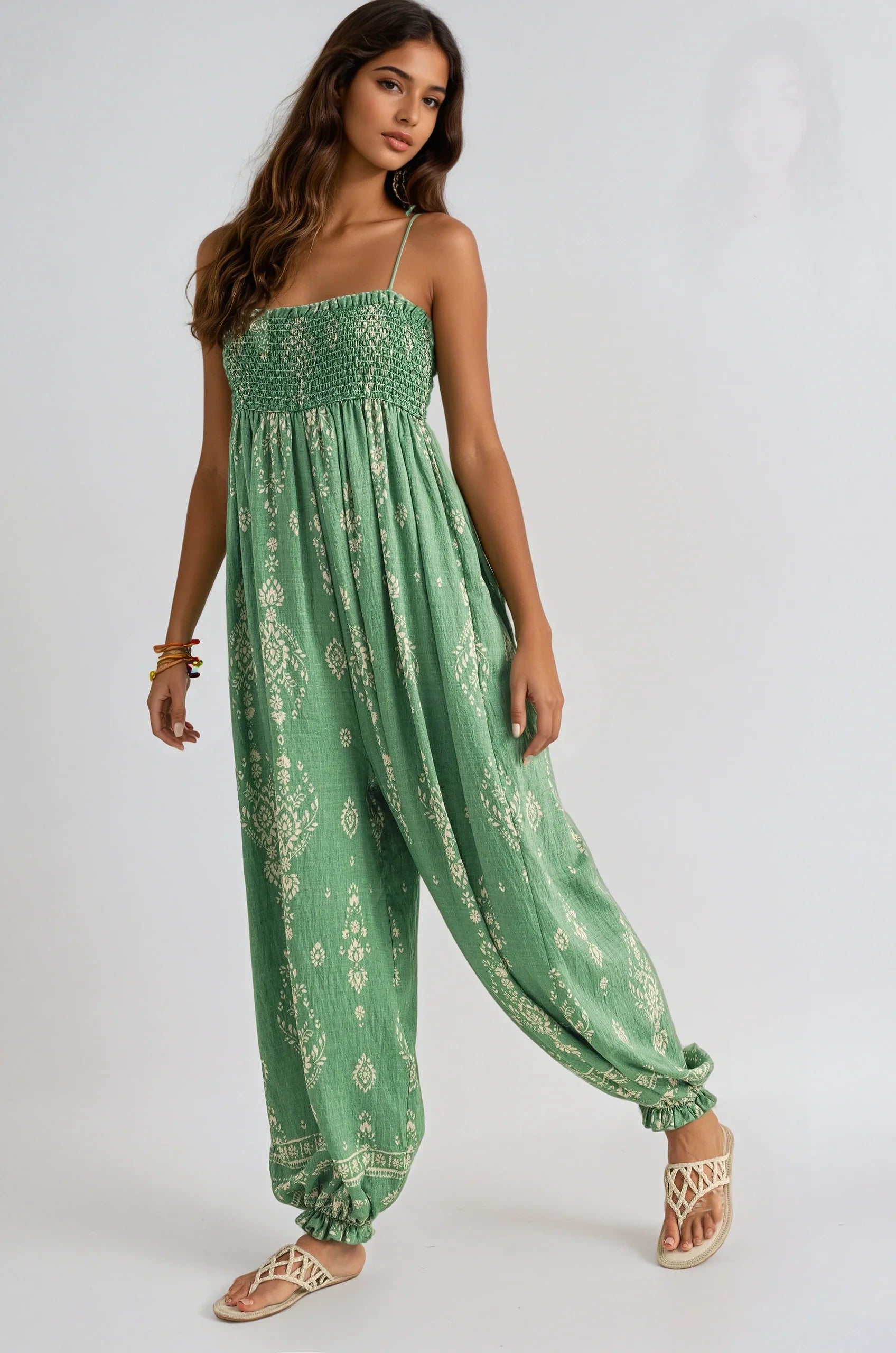 Wildflower Dreams Balloon Jumpsuit | Boutique In USA, Clothing, $ 59.00, A Moment Of Now™