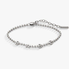 "Babe" Crystal Tennis Bracelet, Bracelets, $ 38.00, A Moment Of Now™