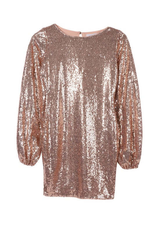 Women's Sequin Puff Sleeve Mini Party Cocktail Dress | USA Boutique, Lilou, $ 49.00