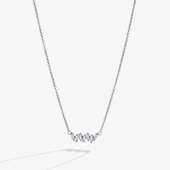 Crystal Baguette Bar Necklace, Necklaces, $ 39.90, A Moment Of Now™