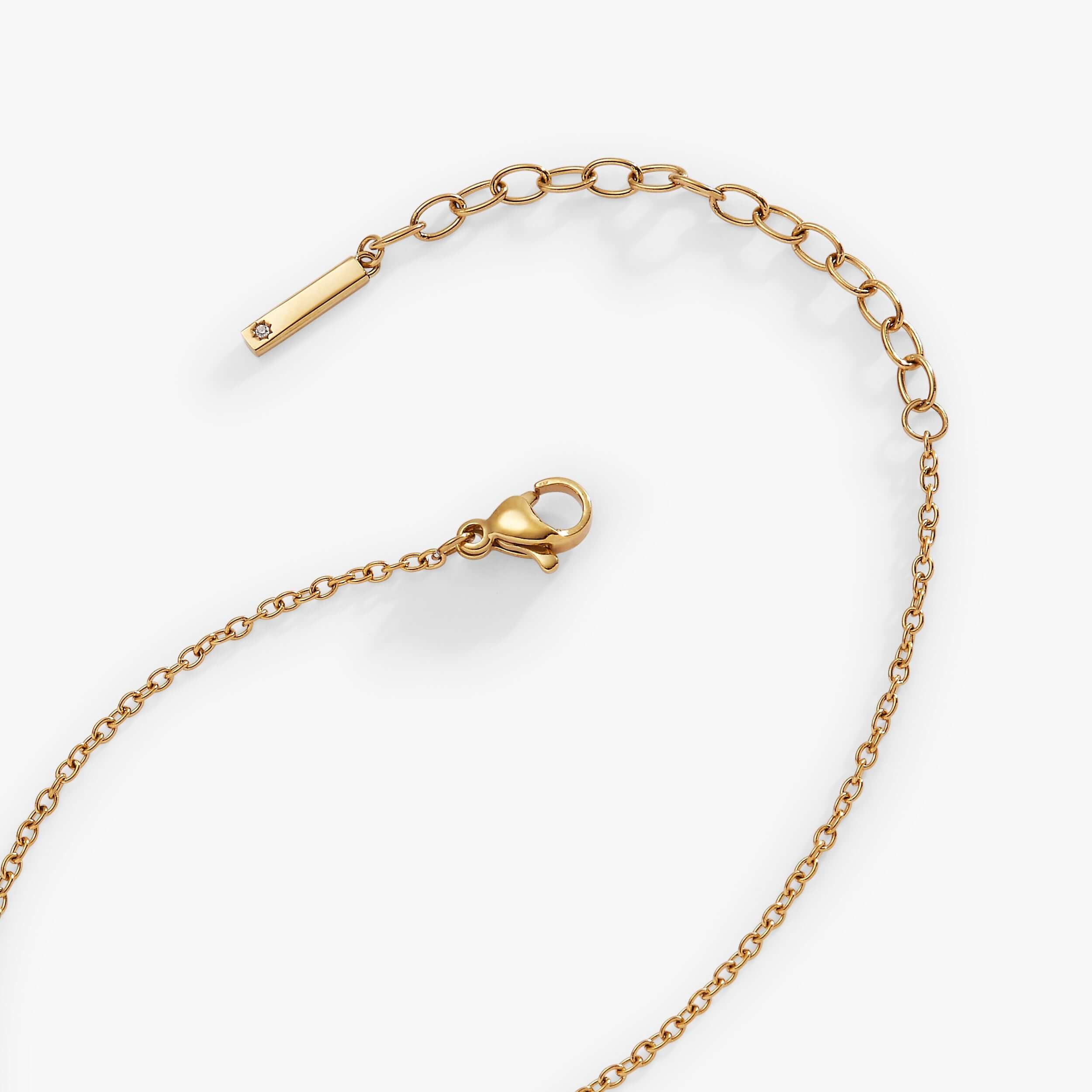 Crystal Baguette Bar Necklace, Necklaces, $ 39.90, A Moment Of Now™