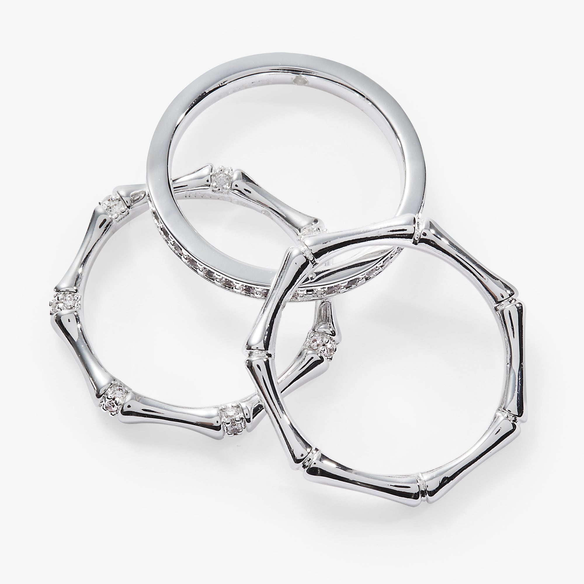 Bamboo Trio Ring Set, Rings, $ 44.00, A Moment Of Now™
