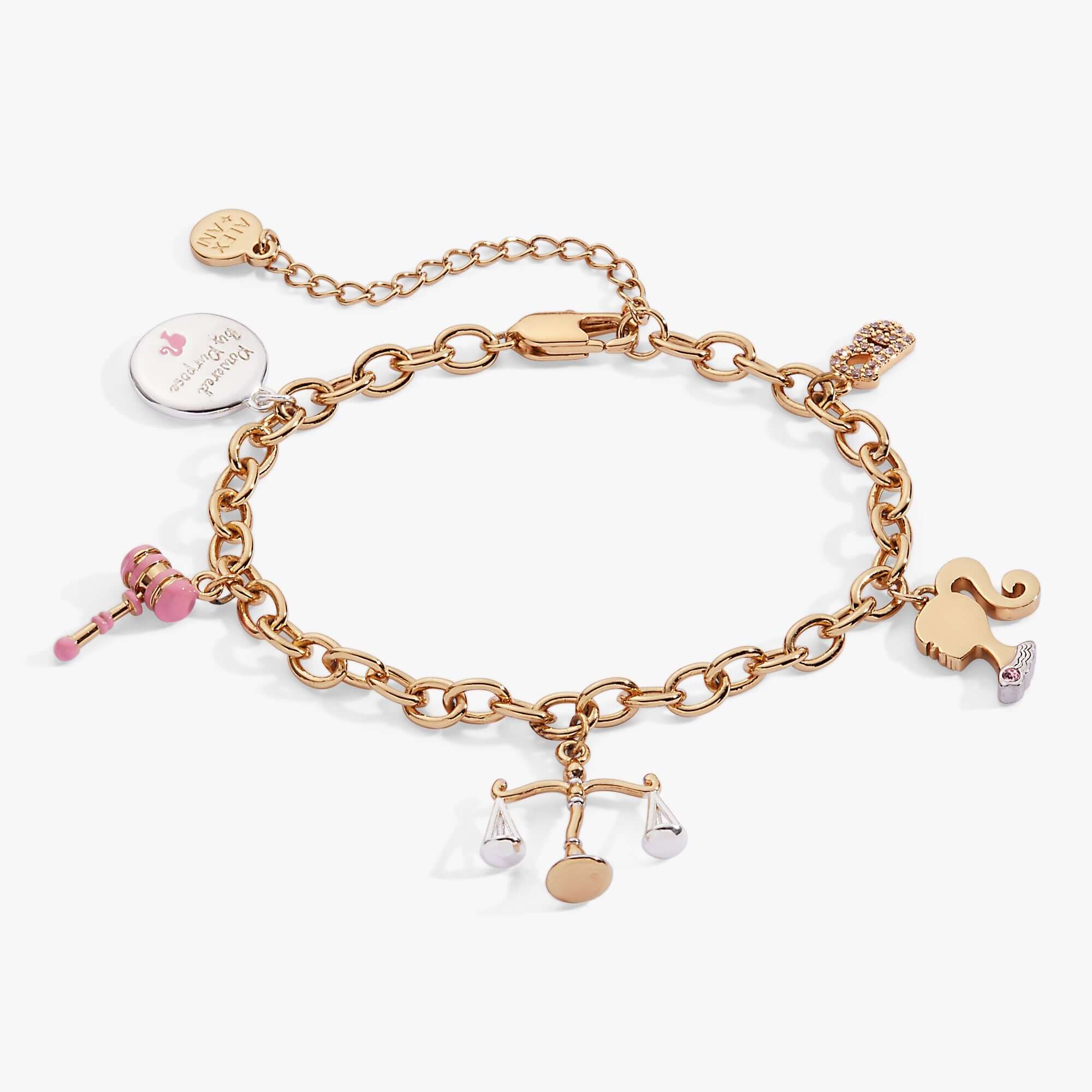 Barbie™ Legal Charm Bracelet, Bracelets, $ 48.00, A Moment Of Now™