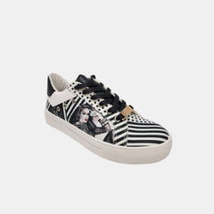 Nicole Lee USA Printed Vegan Leather Lace Up Sneaker, Nicole Lee USA, $ 59.00