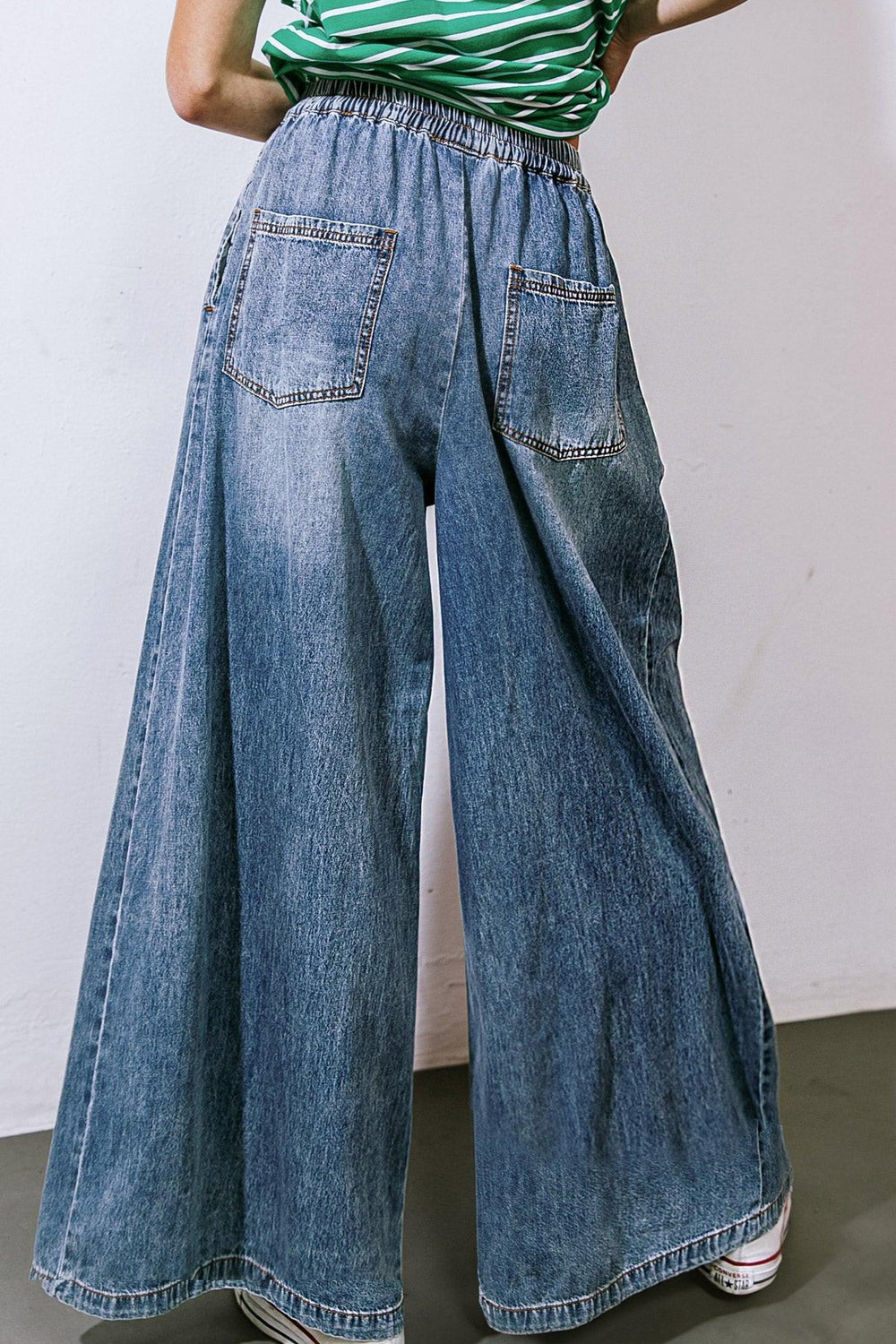 Streetside Sonnet Denim Pants, PANTS, $ 50.00, A Moment Of Now™