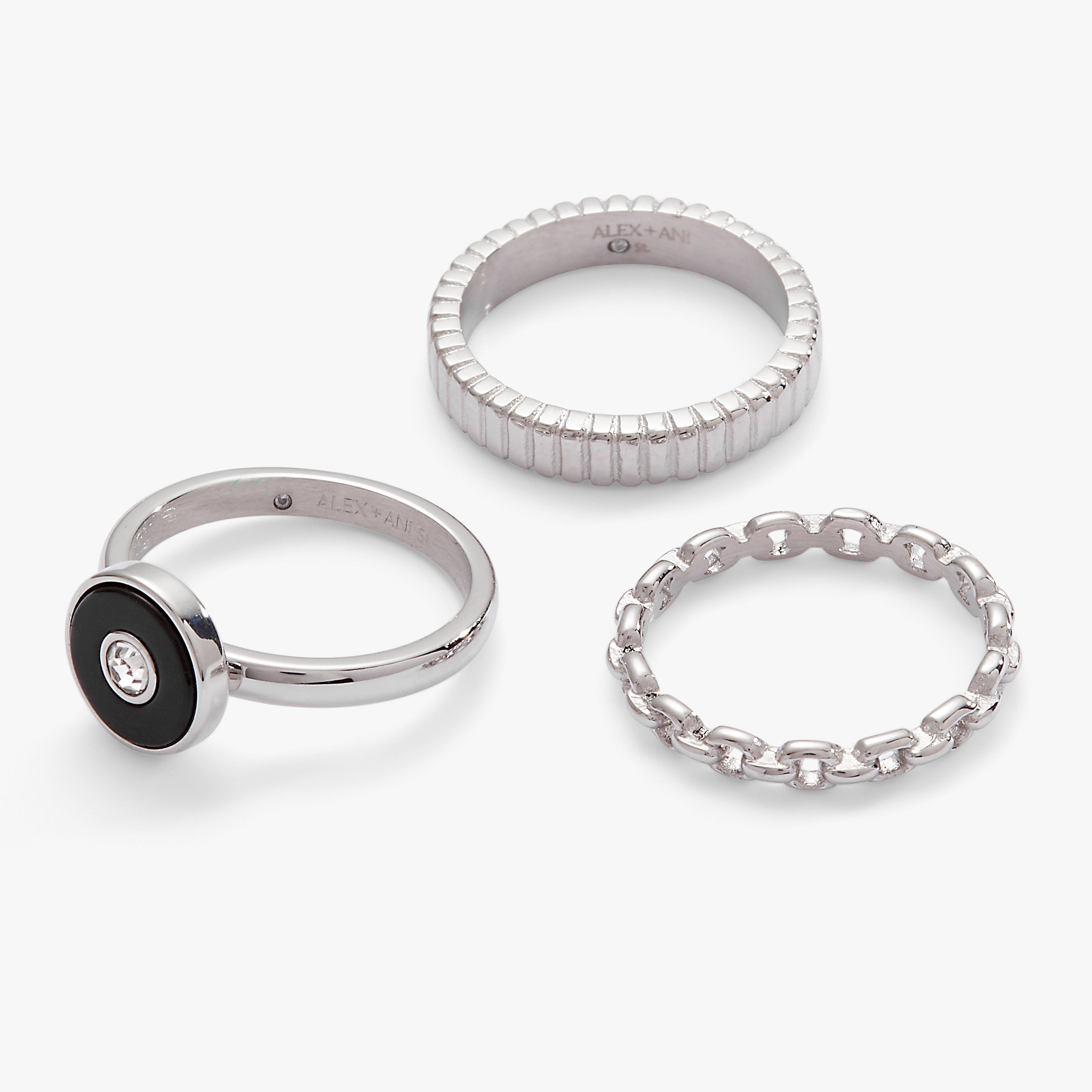 Black Onyx Ring Set of 3, Rings, $ 23.90, A Moment Of Now™