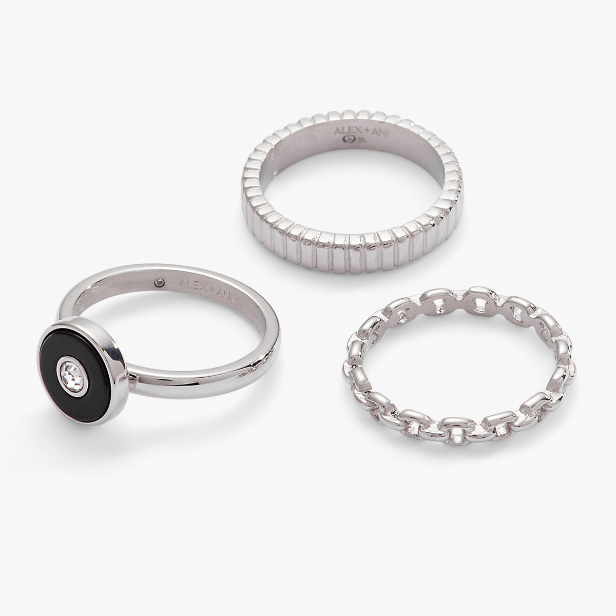 Black Onyx Ring Set of 3, Rings, $ 23.90, A Moment Of Now™