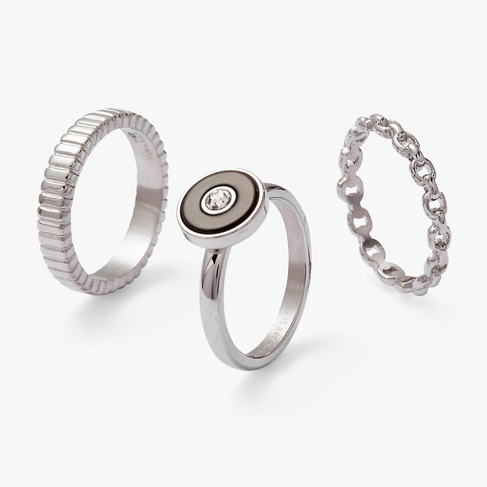 Black Onyx Ring Set of 3, Rings, $ 23.90, A Moment Of Now™