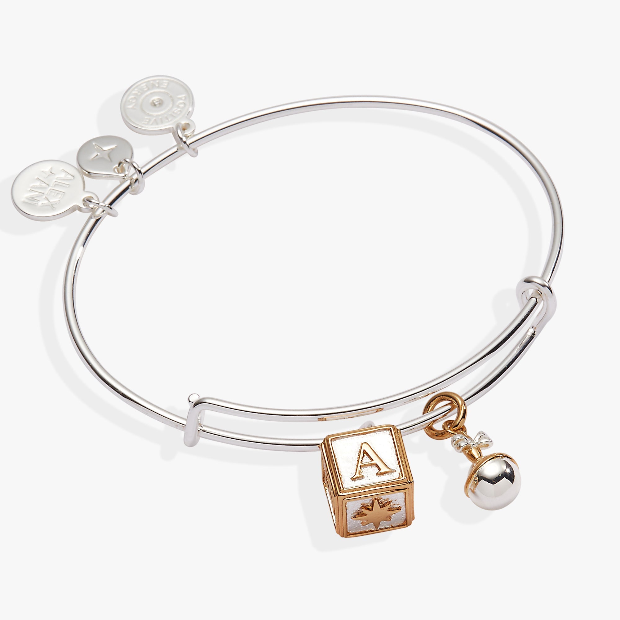 Baby Block and Rattle Bangle, Bracelets, $ 34.00, A Moment Of Now™