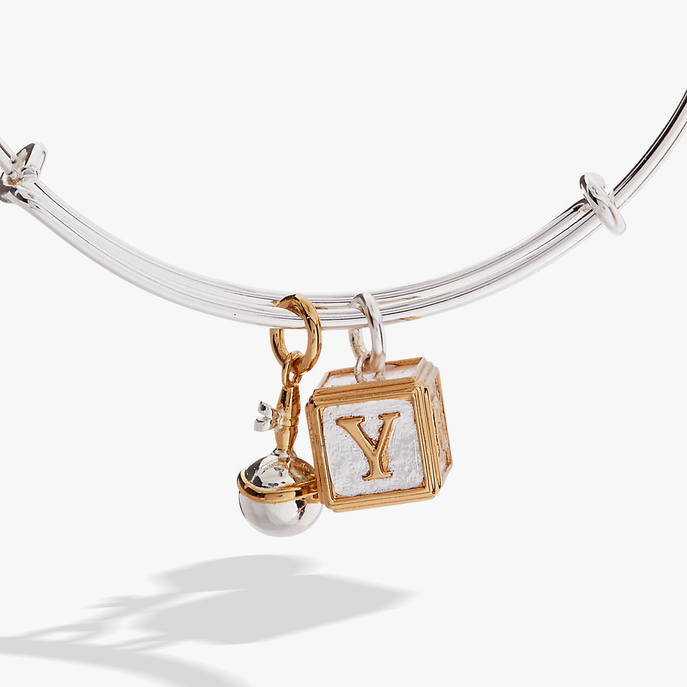 Baby Block and Rattle Bangle, Bracelets, $ 34.00, A Moment Of Now™