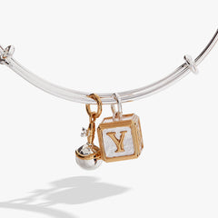 Baby Block and Rattle Bangle, Bracelets, $ 34.00, A Moment Of Now™