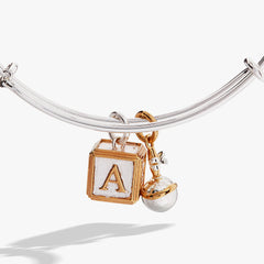 Baby Block and Rattle Bangle, Bracelets, $ 34.00, A Moment Of Now™