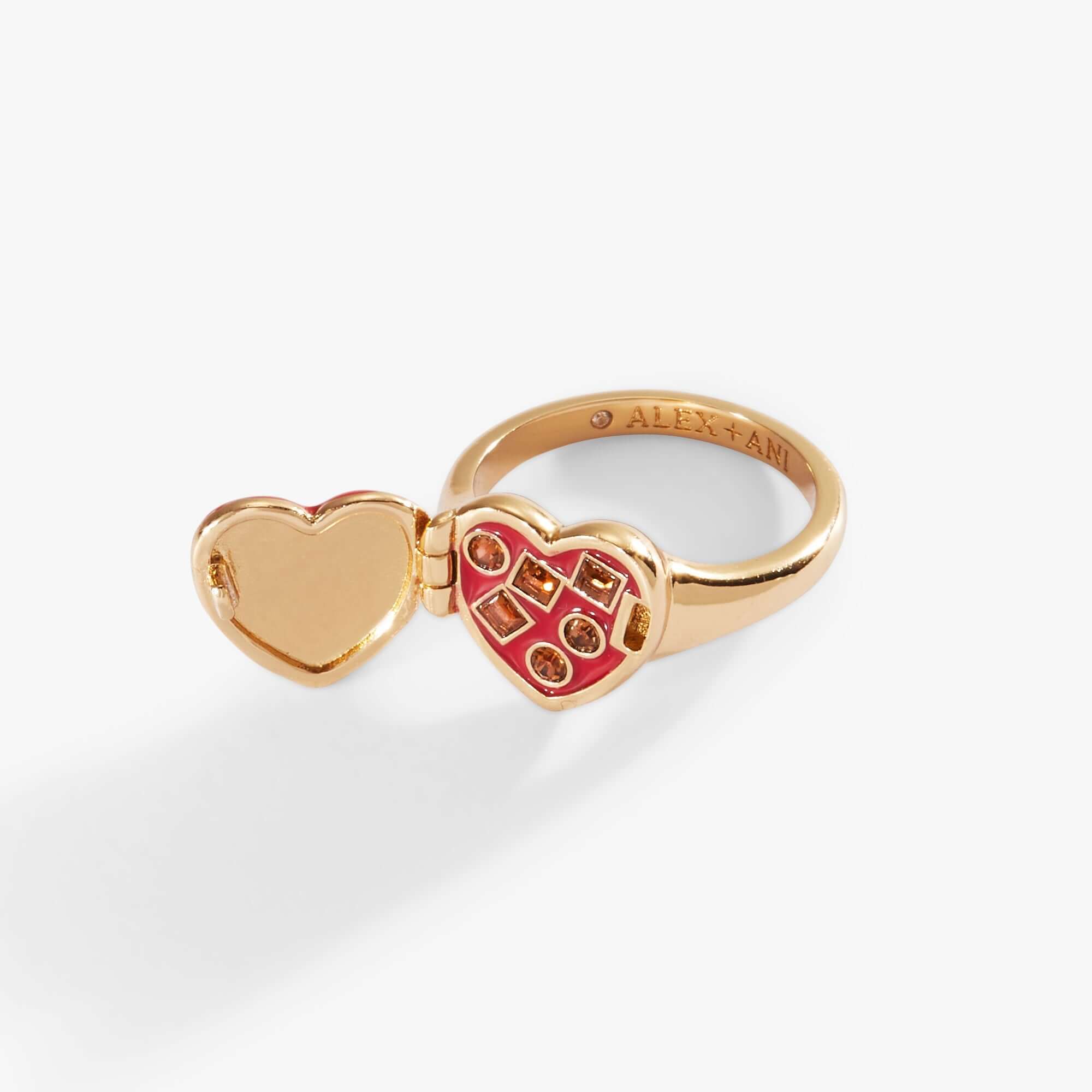 Box of Chocolate Locket Ring, Rings, $ 38.00, A Moment Of Now™