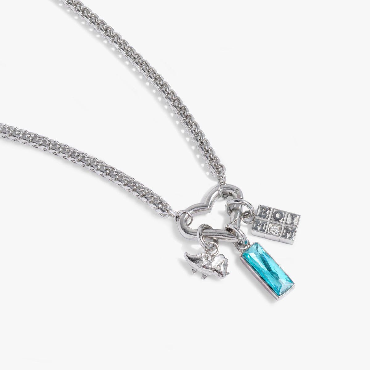 Boy Mom Interchangeable Charm Necklace, Necklaces, $ 33.90, A Moment Of Now™