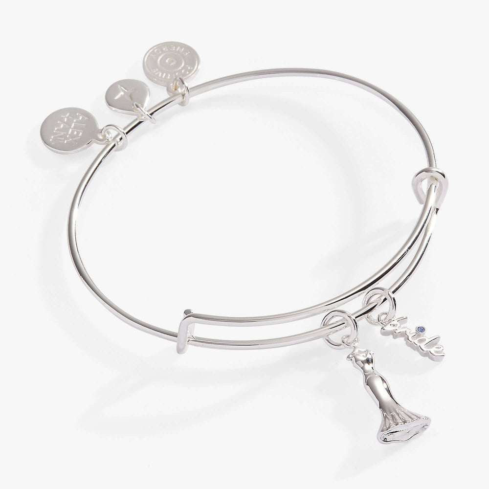 Bridal Gown Duo Charm Bangle, Bracelets, $ 34.00, A Moment Of Now™