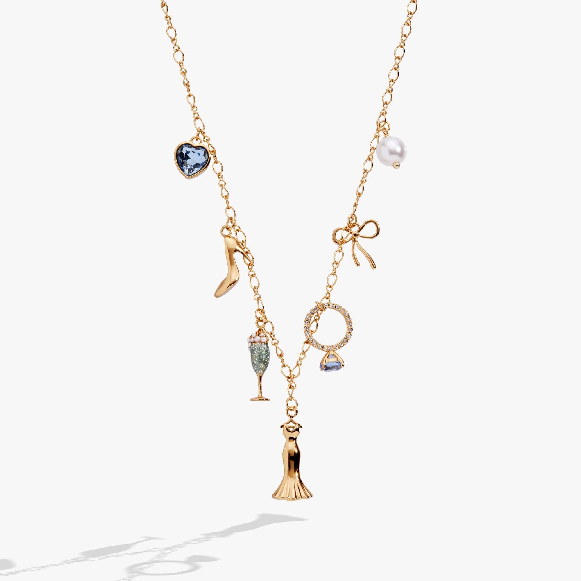 Bridal Multi-Charm Necklace, Necklaces, $ 68.00, A Moment Of Now™