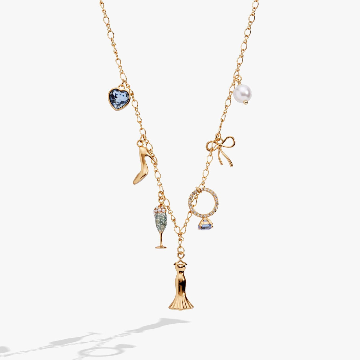 Bridal Multi-Charm Necklace, Necklaces, $ 68.00, A Moment Of Now™