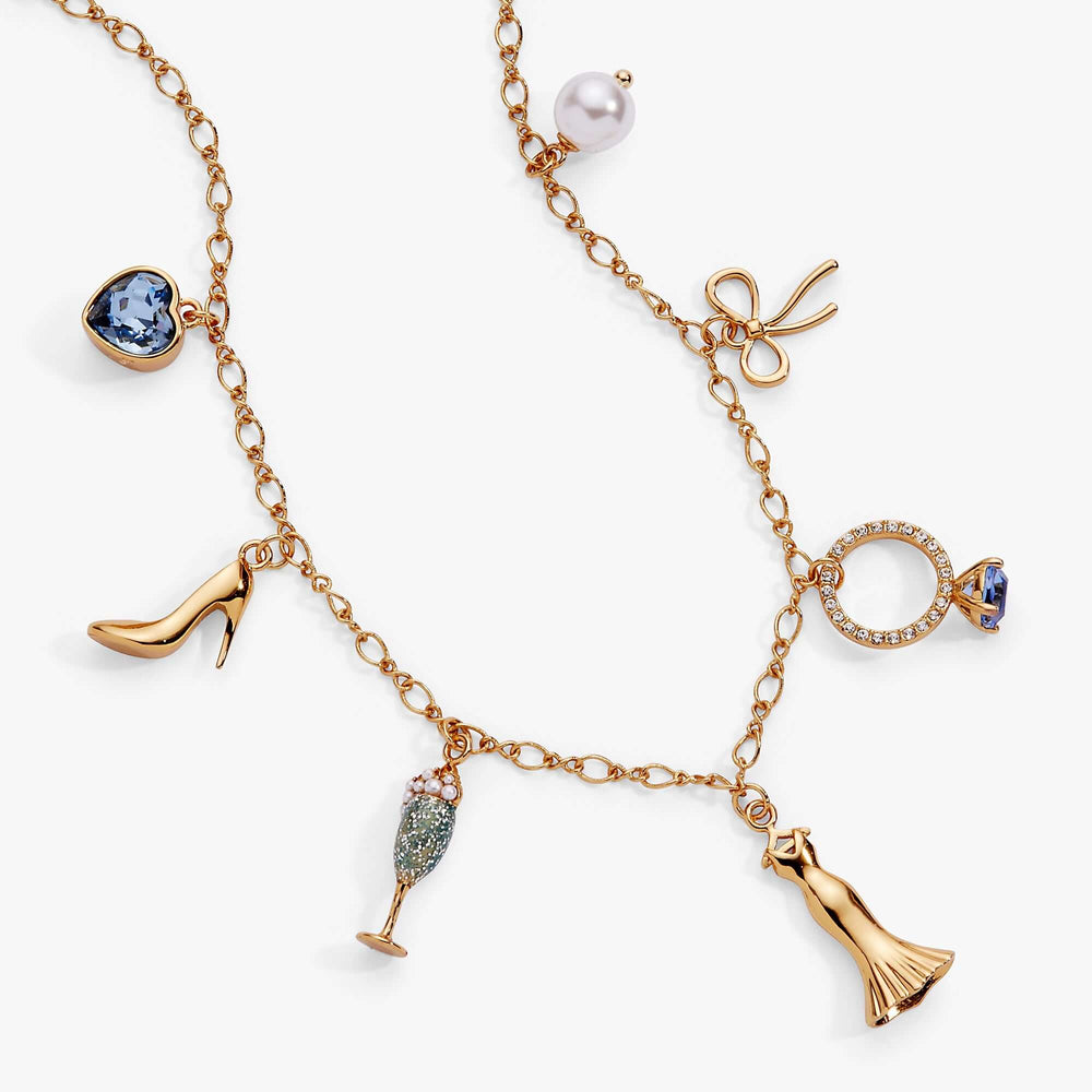 Bridal Multi-Charm Necklace, Necklaces, $ 68.00, A Moment Of Now™