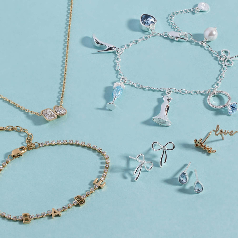 "Babe" Crystal Tennis Bracelet, Bracelets, $ 38.00, A Moment Of Now™