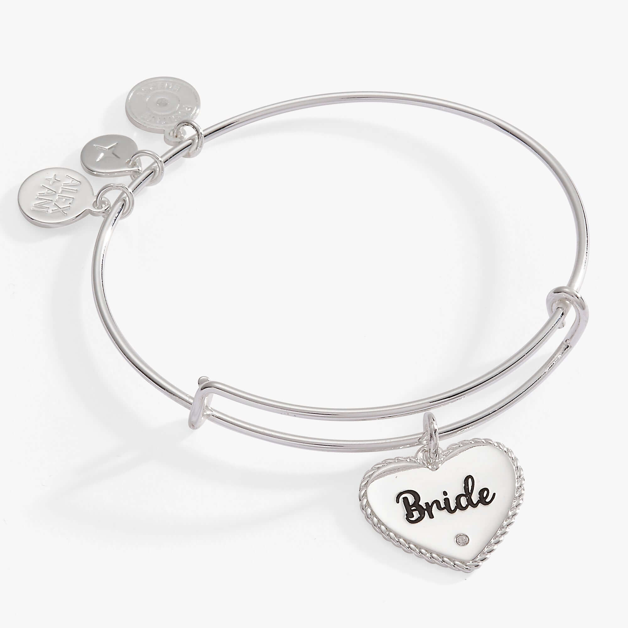 Bride Heart Bangle, Bracelets, $ 24.00, A Moment Of Now™