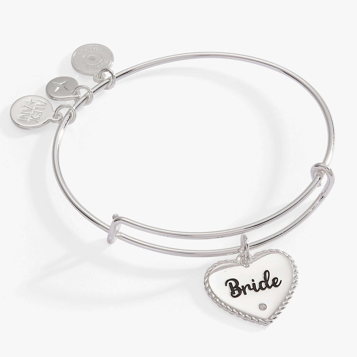 Bride Heart Bangle, Bracelets, $ 24.00, A Moment Of Now™