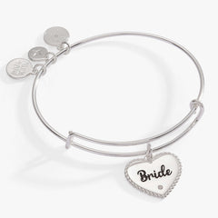 Bride Heart Bangle, Bracelets, $ 24.00, A Moment Of Now™