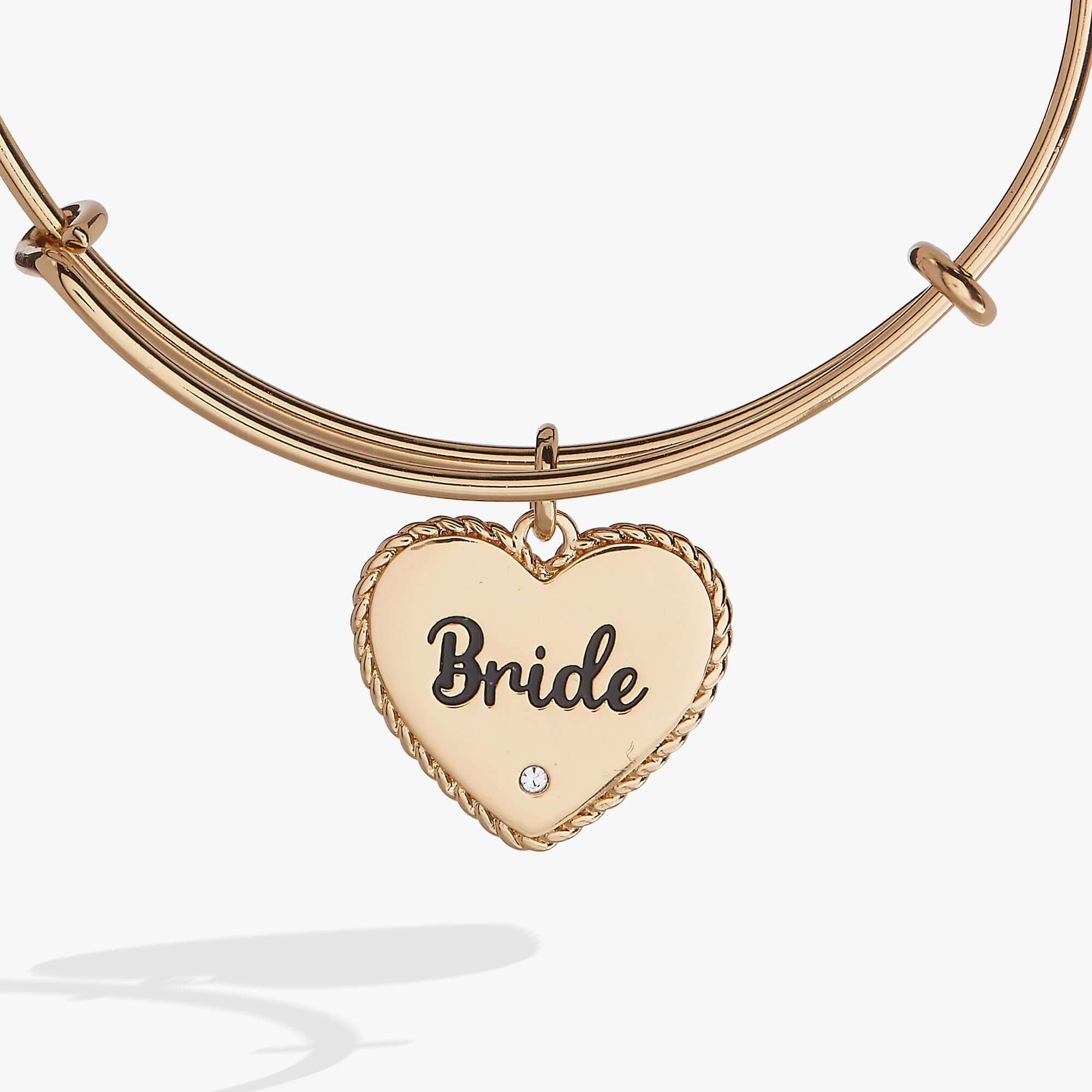 Bride Heart Bangle, Bracelets, $ 24.00, A Moment Of Now™