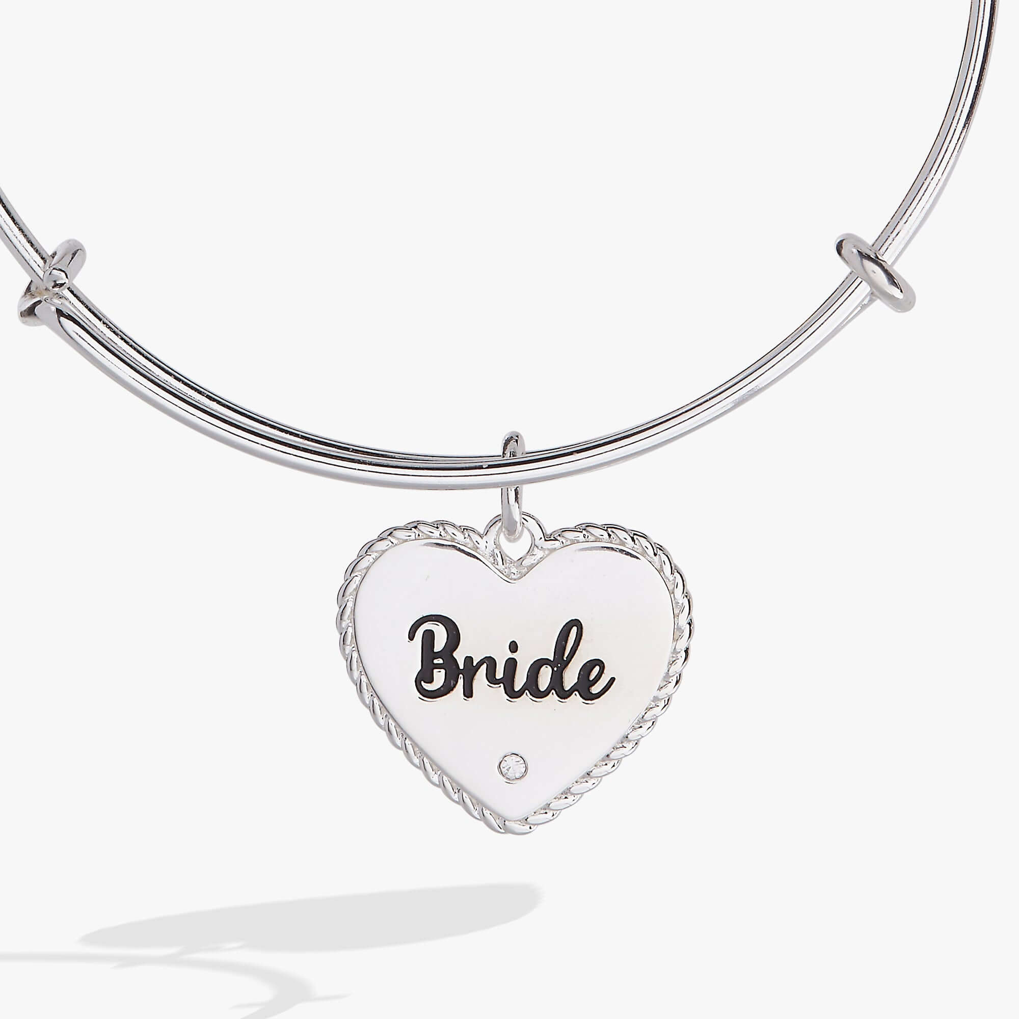 Bride Heart Bangle, Bracelets, $ 24.00, A Moment Of Now™
