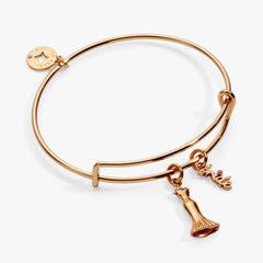 Bridal Gown Duo Charm Bangle, Bracelets, $ 34.00, A Moment Of Now™