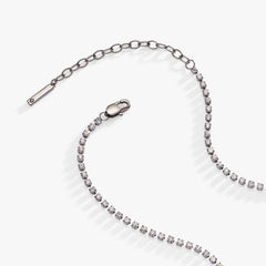 “Bride” Crystal Tennis Necklace, Necklaces, $ 48.00, A Moment Of Now™